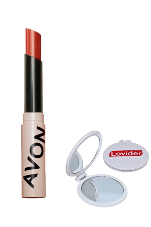 Tinted Lip Balm reňkli dodak balzamy Papaya + Lovider jübi aýnasy - 18510101
