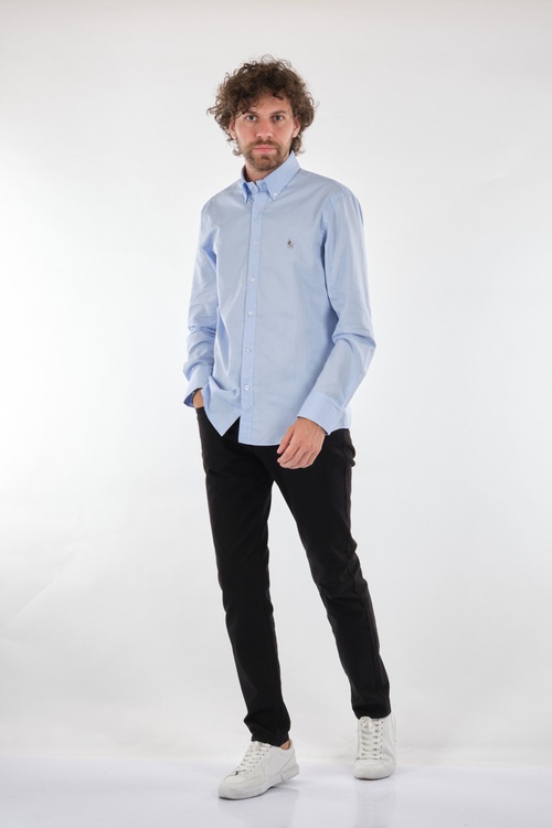 Polo uzyn ýeňli gök erkek köýnegi - 19088617 | Ref: 162259