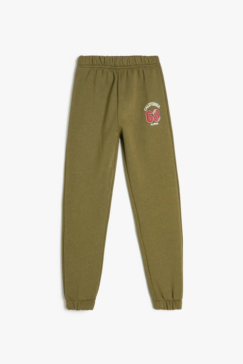 Basic Jogger türgenleşik balagy printli bili bagjykly jibili ýüňli - 25124894