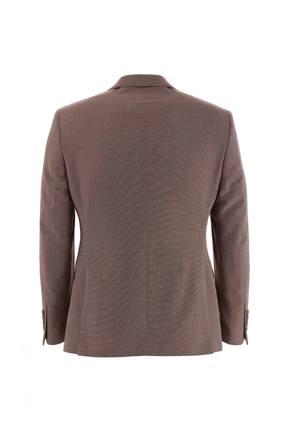 Göz öndürilen slim fit erkek kostýumy - 14021972 | Ref: 148087 — surat 3/4
