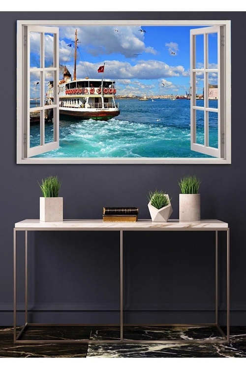 Panyzdaky surat: Tebigy görnüşli penjire - 25831635 | Ref: 176772
