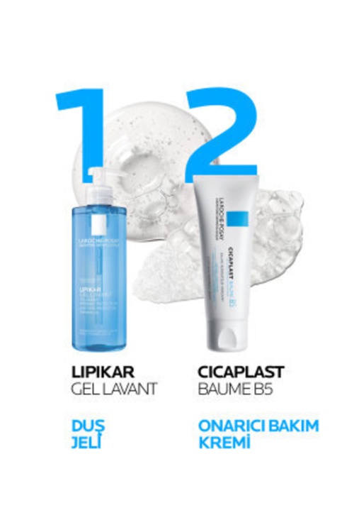 Ýüz ýuwmak üçin gel Lipikar Gel Lavant 400 ml - 9200892 — surat 5/5
