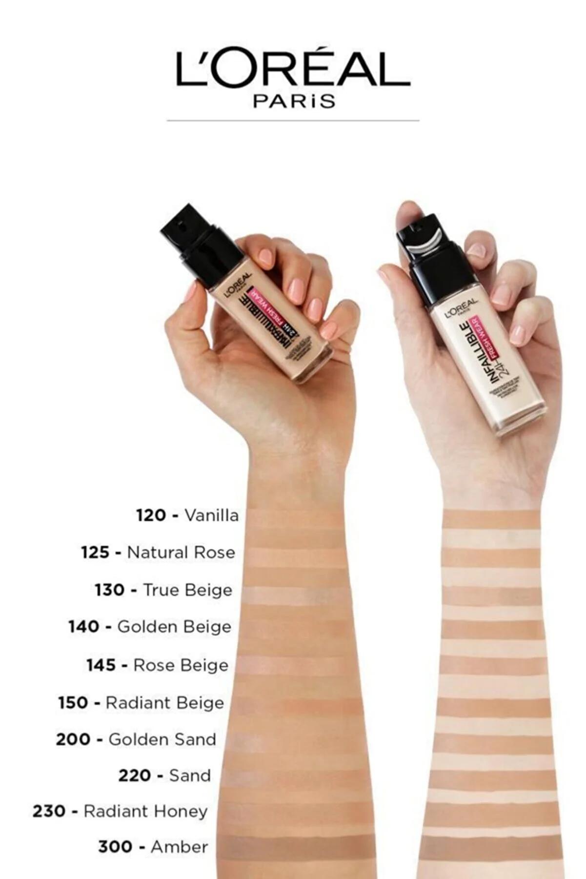 L'Oreal Paris Infaillible 24H Tonaldyryjy krem 140 Golden Beige - 6062598 — surat 5/5