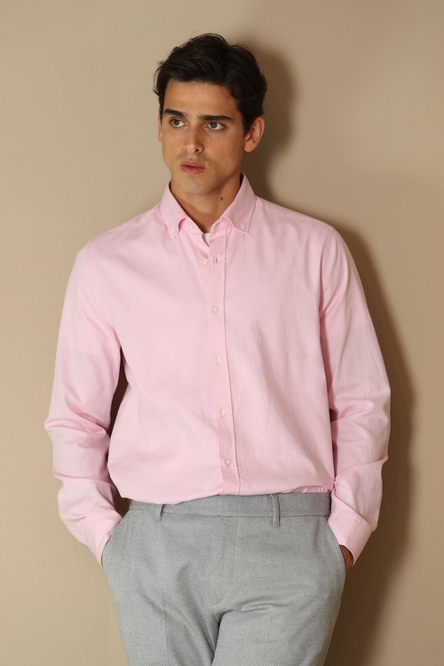 Daniel Comfort Slim Fit erkek gülgüne köýnegi - 7250112