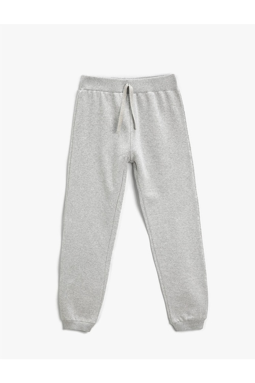Ýüpli printli jogger balagy - 10534620