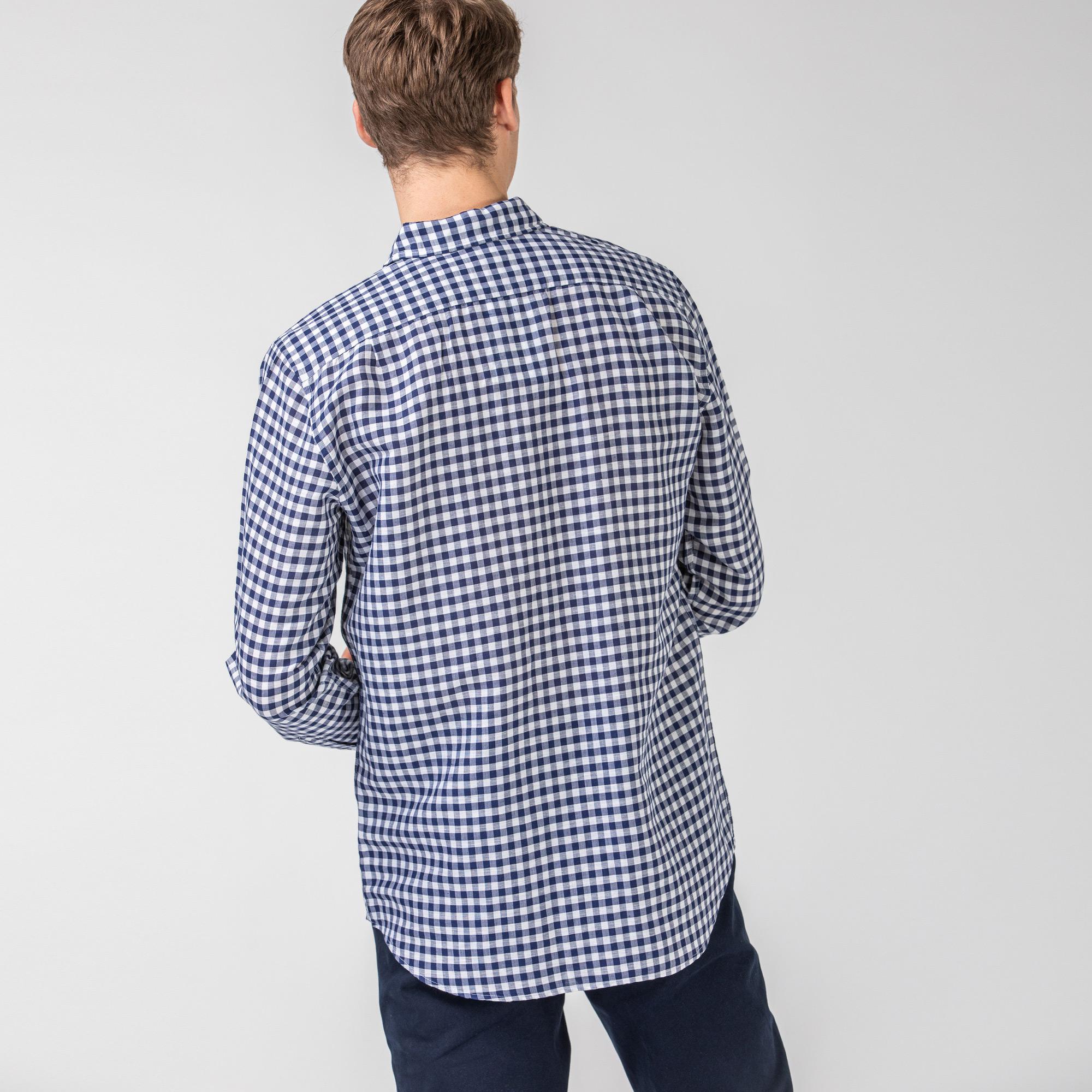 Lacoste Zolagly goýy gök erkek adam köýnekçesi Regular Fit - 11593295 | Ref: 145084 — surat 2/4