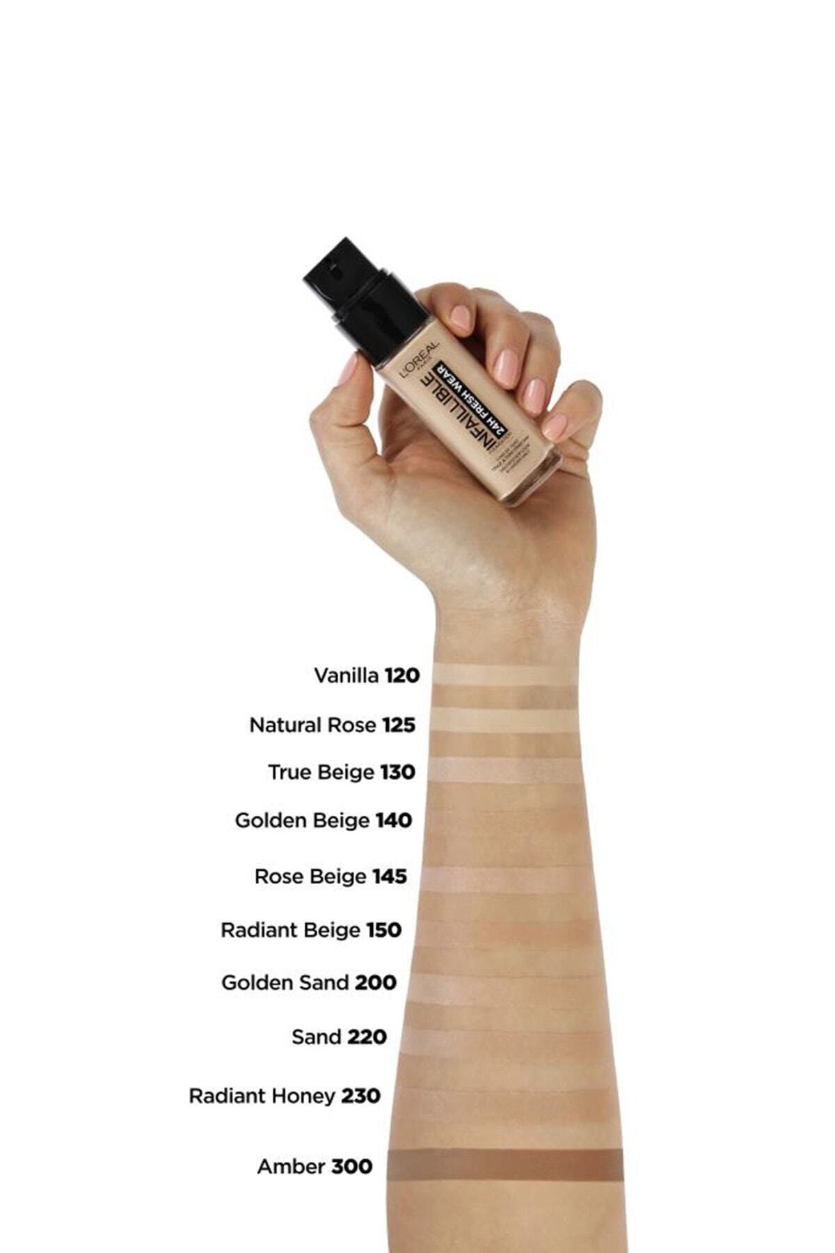Infaillible 24h Fresh Wear 130 True Beige durnukly tonal kremi - 15525661 — surat 15/20