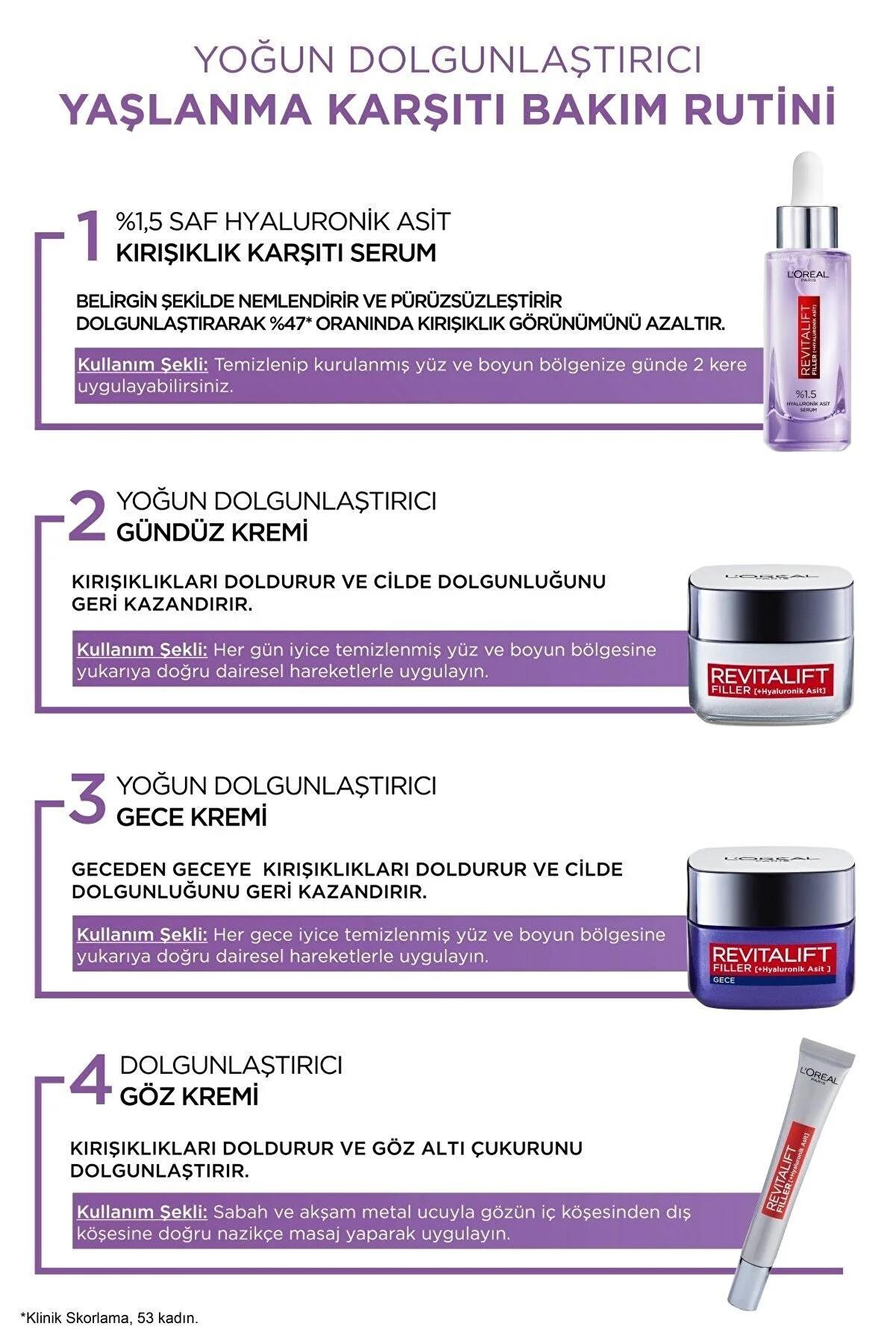 Revitalift Filler ýygyrtlara garşy syworotka, 30 ml - 9255052 — surat 7/8