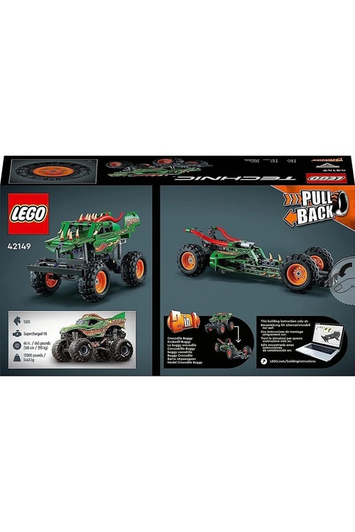 ® Technic Monster Jam™ Dragon™ 42149- Oyuncak Kamyonları Seven 7 Ýaş We Üzeri Çocuklar Üçin 2’s - 19140851 — surat 4/8