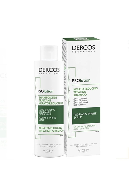 Güýçli gabykga garşy şampun - Vichy Dercos Psolution Shampoo 200 ML - 19366733