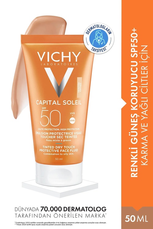 CAPİTAL SOLEİL BB reňkli uzak wagtlap dowam edýän günüň şöhlesinden goraýjy SPF50 50ML PSSN2648 - 25705991