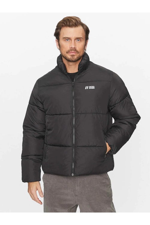 Erkekler üçin gara çişme kurtka J&J PUFFER JACKET - 25756292