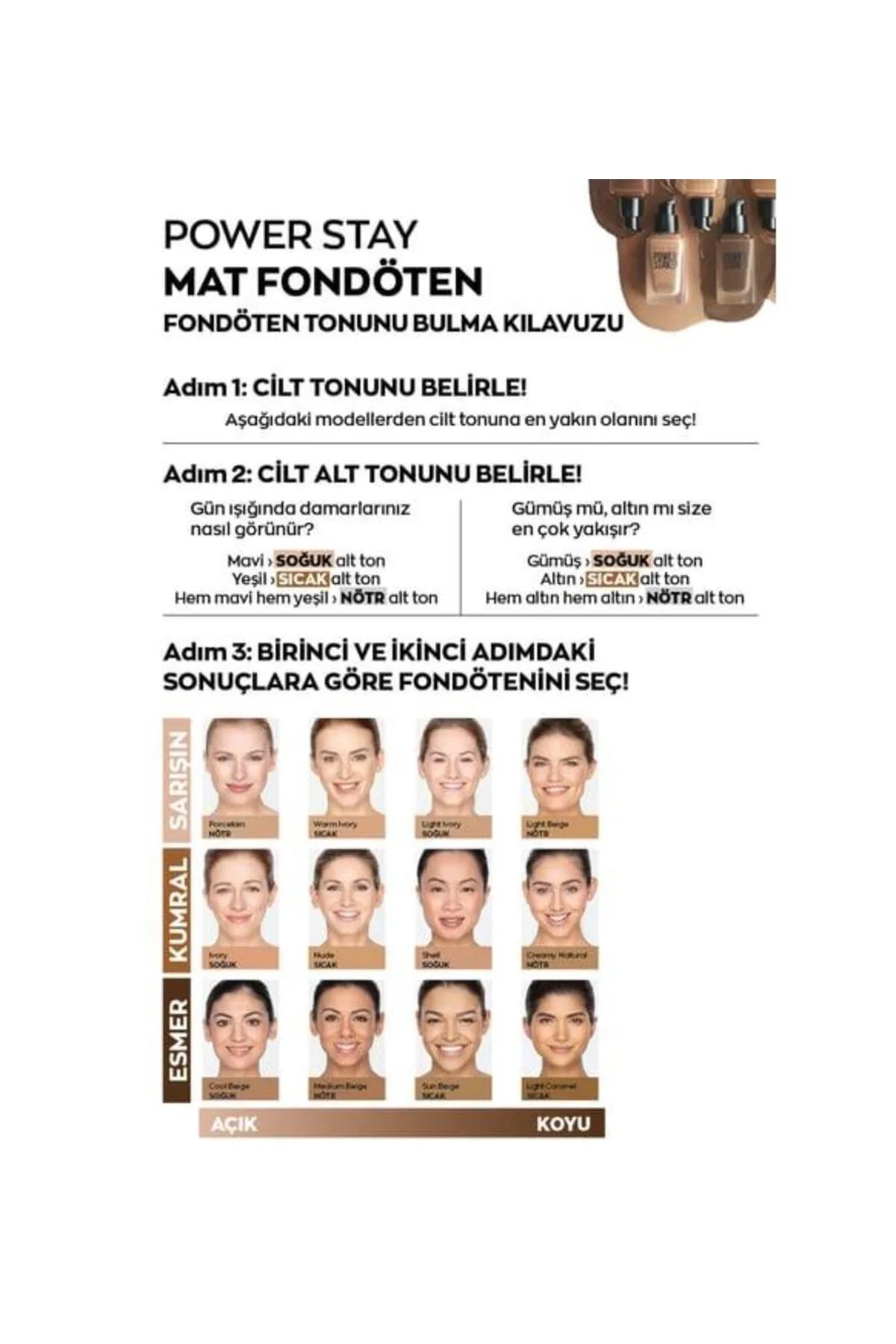 Mat tonal krem Power Stay 30 ml 235P Shell - 25763724 — surat 3/5
