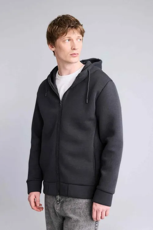 Pagtaly REGULAR FIT kapüşonly fermuarly swetşot G9103AX26SM - 36253572
