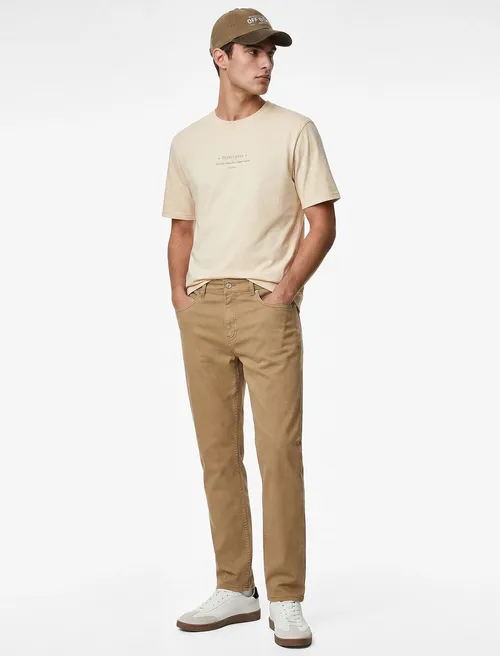 Adaty billi pagta mataly jibisiz Straight Fit jins balagy - Mark Jean - 35483727