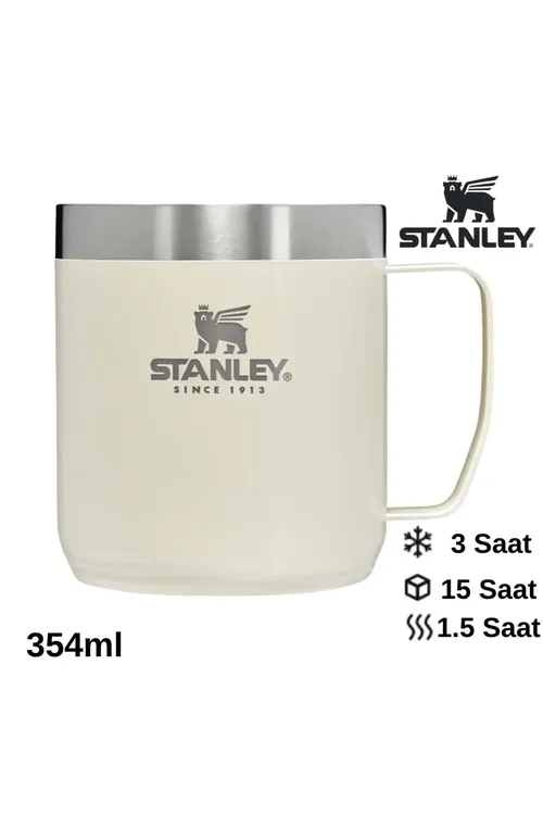 Classic Legendary Camp Mug 0.35L termos kupa kase matara BEŽ - 36223825