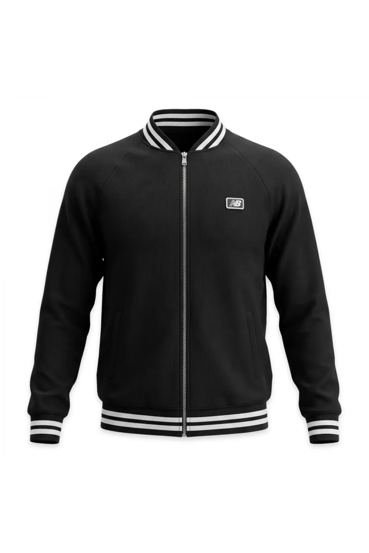 Erkekler üçin gara reňkli penjek Mnj1611 Nb Lifestyle Men Jacket - 36376283 — surat 1/2