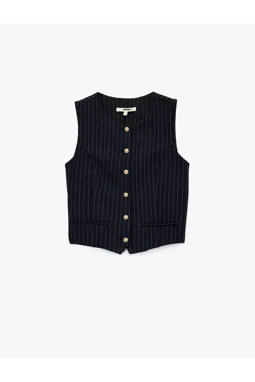 Zolakly Slim Fit bleýzer-jileti - 28848033