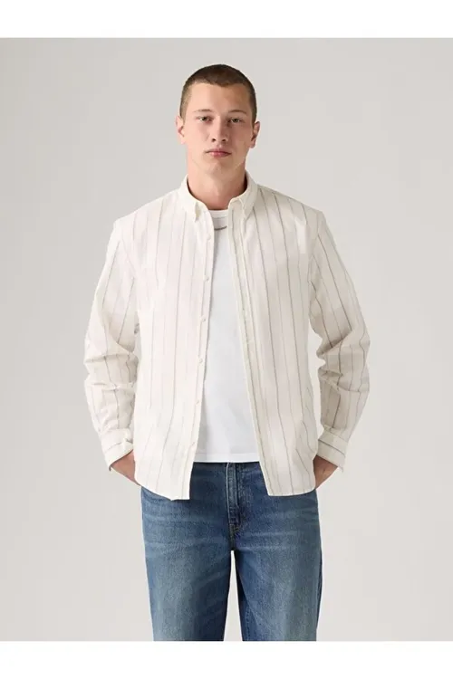 Authentic Button- Down Ak Köýnek - 37120491
