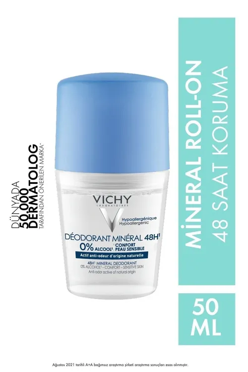 48 Sagat Terleme Karşıtı Täsirli Alüminyum Tuzu Içermeyen Mineral Roll- On 50 Ml - 37133879
