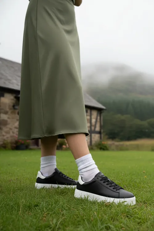 Ad- 3011 Gara Gyz-gelin Comfort Gündelik Sneaker Aýakgap - 37048546
