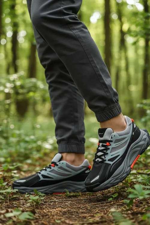 Lf- 9749 Erkek Gara Gündelik Sneaker Aýakgap - 37047689