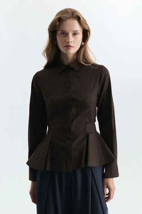 Pens Detally Slim Fit Köýnek - 37112705