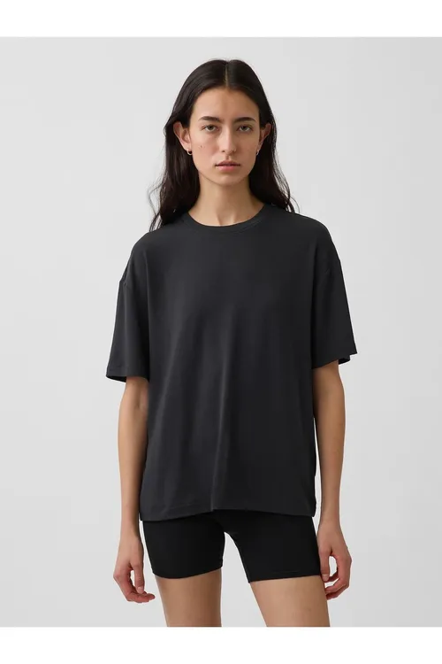 Gyz-gelin Gara Gapfit Breathe Relaxed T- Shirt - 37123528
