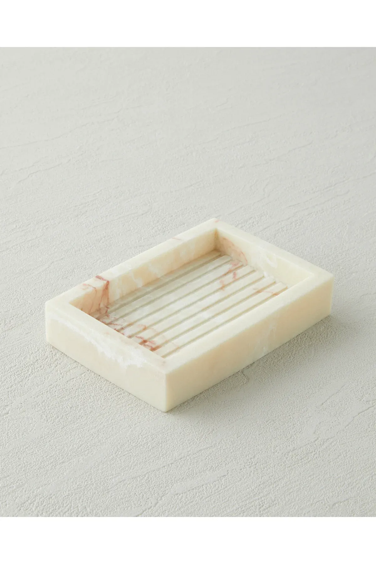 Lydia Polyresin 3' Lü Banyo Seti Naturel - 37040428 — surat 4/5