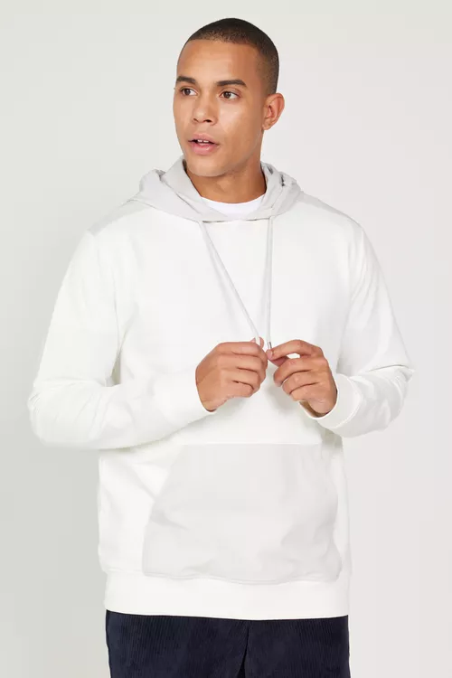 Standart Fit Adaty Biçim Kapüsonlu Jübili Krem Altynsöw- Bejevy Sweatshirt - 23994479