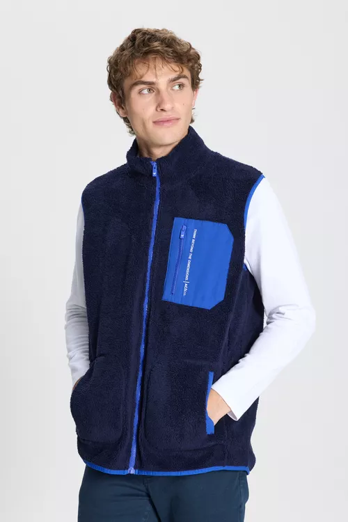 Sherpa goýy gök flis koftasy - 23995472