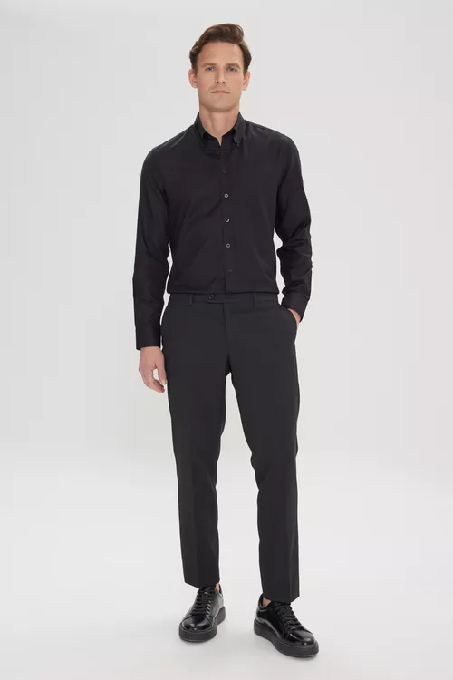 Regular Fit gapdal jibi bolan gara klassiki balak - 23995667