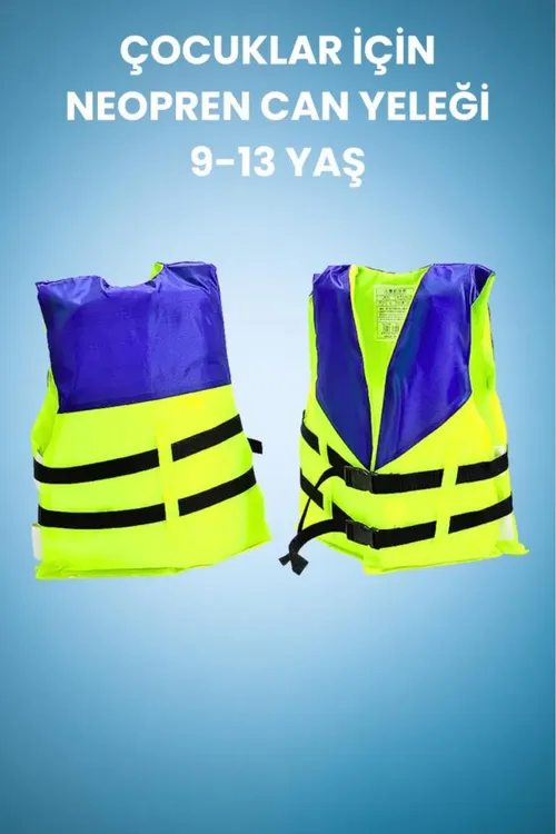 S çaga halas ediş žileti (4-8 ýaş), neopren, sary - 27688024