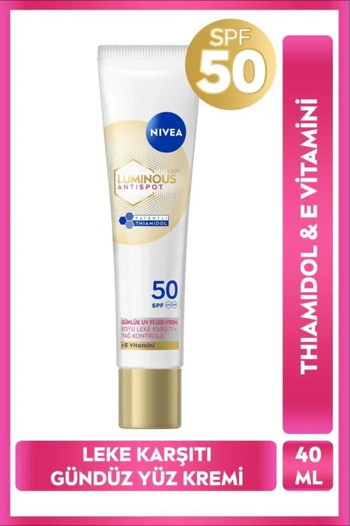 SPF50 Luminous630 meneklere garşy ýüz üçin güne garşy krem 40 ml, gialuron turşusy, tiamidol, E witamini - 36413238