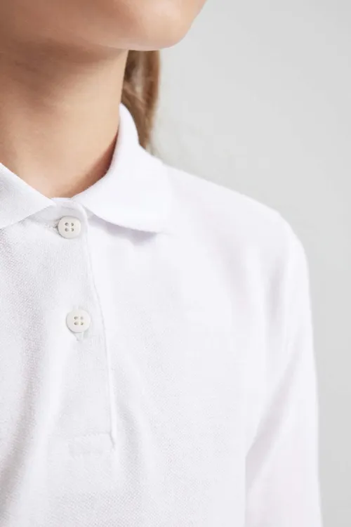 J0010a6- Fw Gyz Çaga Ýeňli Polo Ýaka T- Shirt - 37180356 — surat 7/8