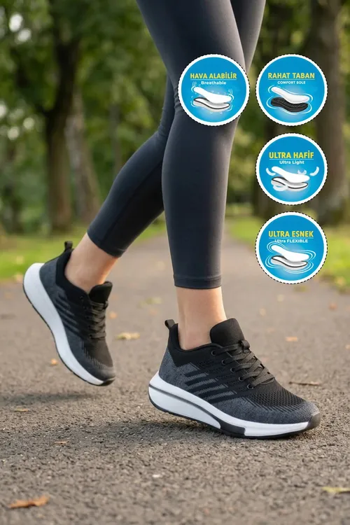 Molen 118 G gara-tüsse reňkli torly ýeňil çeýe unisex sport aýakgaby - 37193607 — surat 3/5