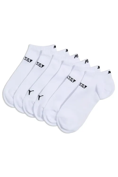 Logo Stacking Sneaker 3' Lü Unisex Ak Gündelik Stil Jorap 94782004 - 37200833