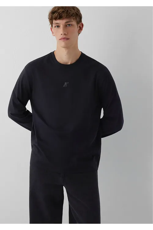 Pro Gara Ýeňli Tişört Loose Fit/ Bol Rahat Biçim 0620265- 900 - 37194268