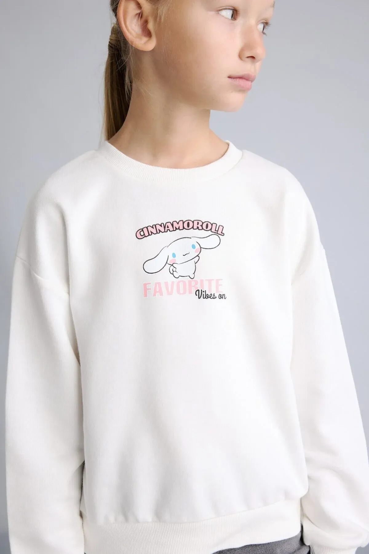 Cinnamoroll Şekilli Sweatshirt Gyz Çaga (26 Au) - 37175316 — surat 4/7