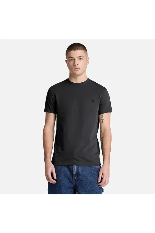 Dunstan River Ss Tee (slim) Erkek Gara Tshirt - 37201295