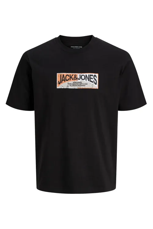 Erkek Gögüs Şekilli Regular Fit Tegelek Ýaka Tisört- Trace - 37202597