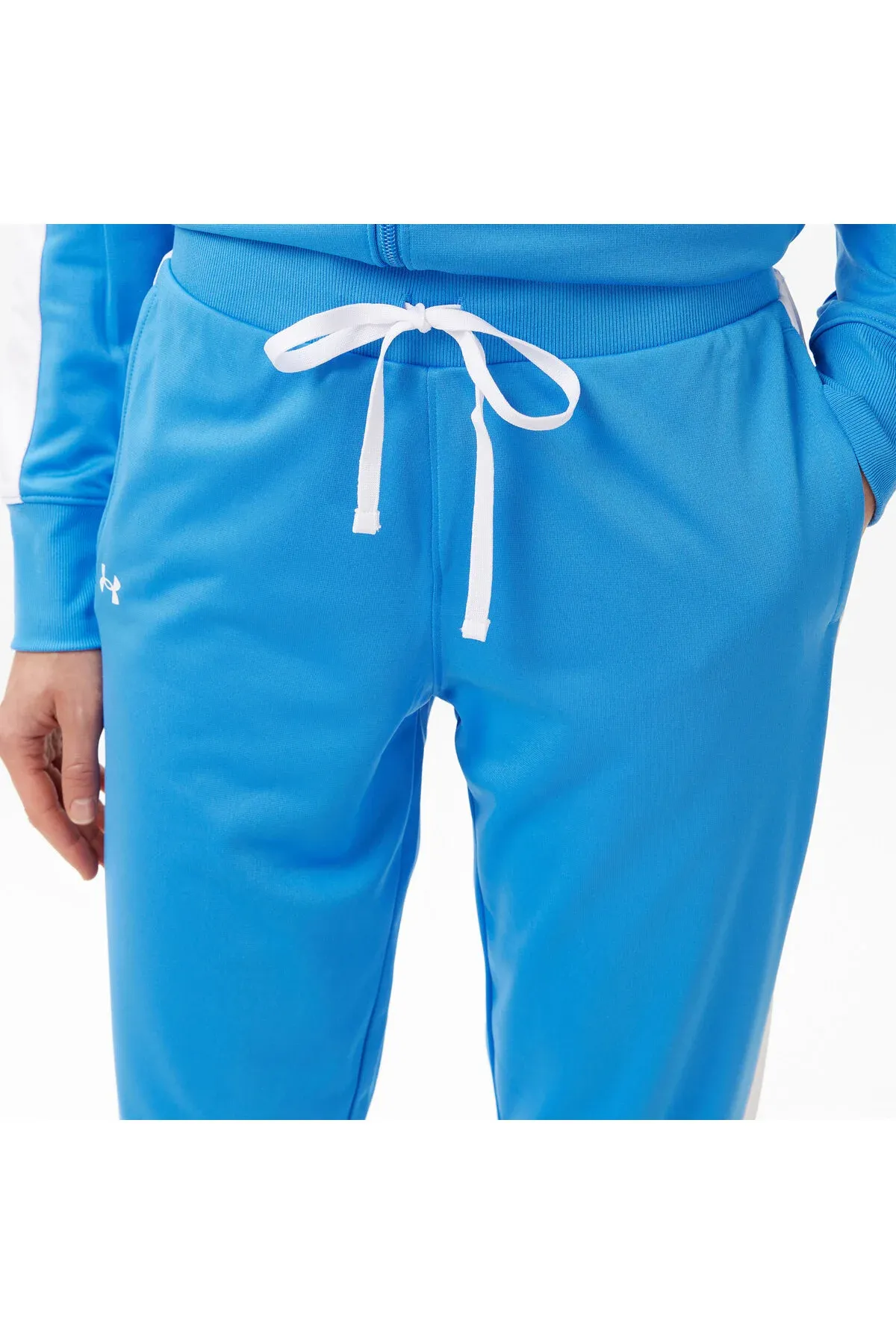Tricot Tracksuit aýallar üçin gök sport lybasy - 37185658 — surat 7/7