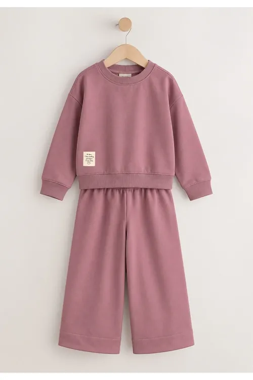 Sweatshirt Komplekt 8- 12 Ýaş Leylak - 37202954
