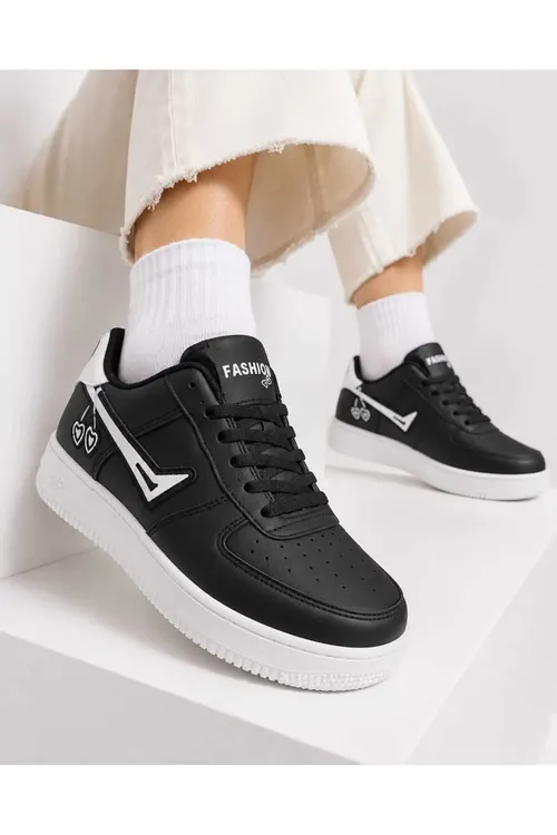 Gyz- Gelin Trend Kiraz Nagyş Salynan Casual Sneaker, Nakış Detally Konforlu Gündelik Aýakgap - 37153984