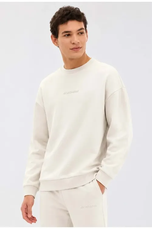 M Essential Crewneck Sweatshirt S2610015 Erkek Sweatshirt Bejevy - 37162873