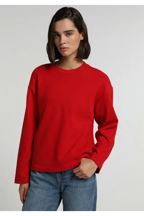 Regular Fit Gyz-gelin Gyzyl Tişört - 37198080