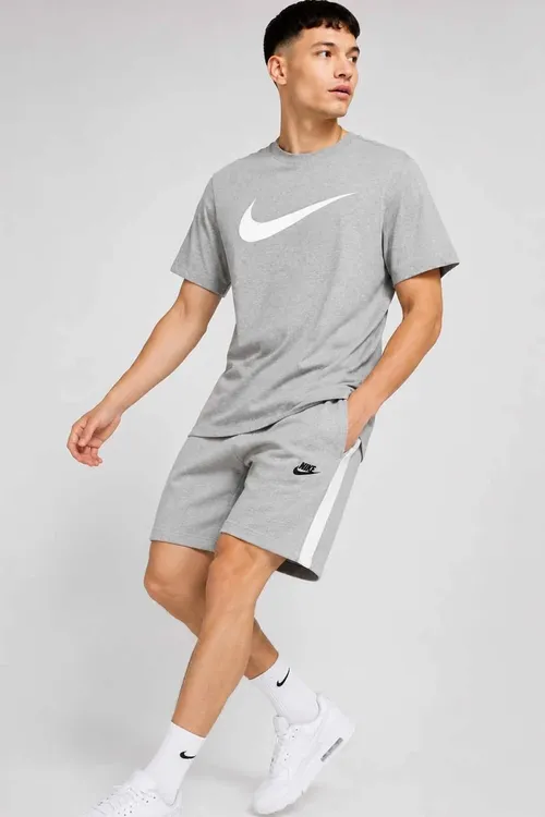 Sportswear Erkek Çal Logo Şekilli Tişört Pagta Gündelik Sport Ýeňsiz Tegelek Ýaka - 37153451