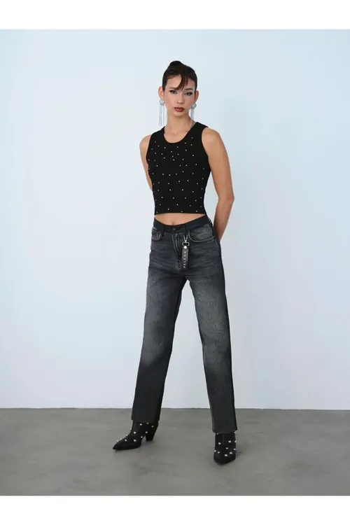 Straight Regular Fit zenan balagy - 37151907