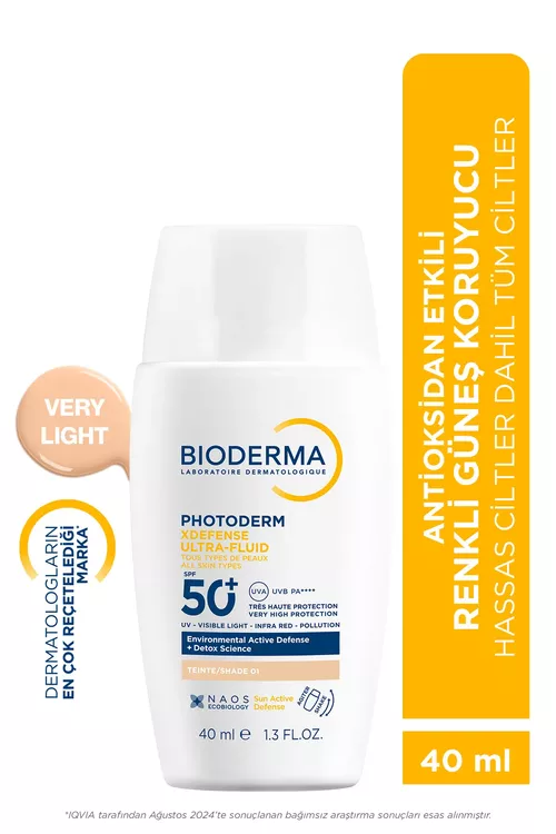 Photoderm XDefense SPF50+ Very Light reňk beriji kremi, 40 ml - 27694063