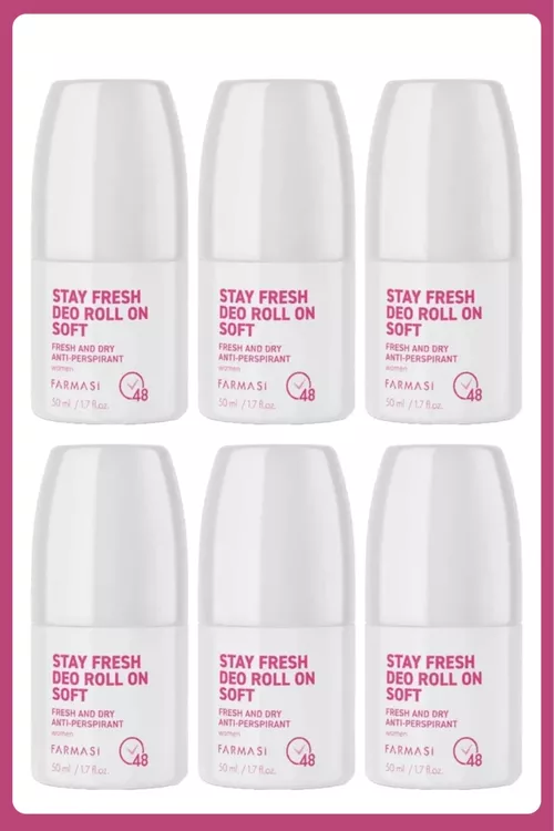 Stay Fresh Deo Roll On Soft 50 ml zenan 6 sany - 27704515